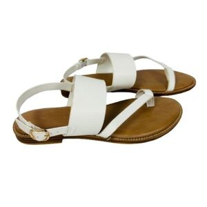 Cushionaire Leader Slingback Sandals with Buckle Size 8